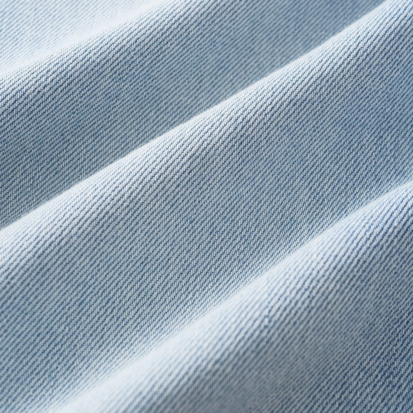 Light Wash Wide Leg Jeans With A Fluid Drape