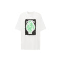 Short Sleeved T Shirt With Vintage Vase Print