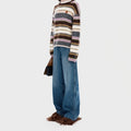 Vintage Wash Blue Wide Leg Jeans
